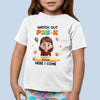 Custom Kids T-shirt - Personalized Back To School Gifts For Kids - Smart, Strong, And Curious