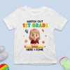 Custom Kids T-shirt - Personalized Back To School Gifts For Kids - Smart, Strong, And Curious