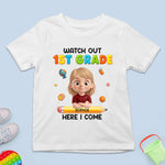 Custom Kids T-shirt - Personalized Back To School Gifts For Kids - Smart, Strong, And Curious