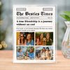 Custom Photo Rectangle Shaped Acrylic Plaque - Personalized Best Friend Birthday Gifts For Women - From Friendship To Family