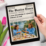 Custom Photo 2-Layered Wooden Plaque - Personalized Best Friend Birthday Gifts For Women - We Are Forever