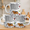Custom 3D Inflated Effect Printed Mug - Personalized Birthday Gifts For Dog Lovers, Dog Dad And Mom - Canine Coffee Club President