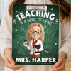 Custom Classroom Decor Printed Acrylic Clipboard - Personalized Back To School Gifts For Teachers - Making A Difference Daily