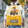 Custom Photo Kids Backpack - Personalized Back To School Gifts For Kids - Hero In Training Mode