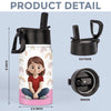 Custom Kid Water Bottle - Personalized Back To School Gifts For Kids - Stay Hydrated, Little Star