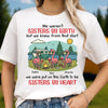 T-shirt unisexe personnalisé, t-shirt premium, sweat à capuche – Cadeaux personnalisés pour les vacances d'été et les voyages pour femmes – Non par le sang, mais par l'amour