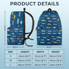 Custom Kids Backpack - Personalized Back To School Gifts For Kids - All Roads Lead To Fun