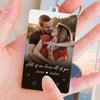 Custom Photo Acrylic Keychain With Voice Recorder - Personalized Anniversary Wedding Gifts For Husband And Wife, Him And Her - All My Heart Is Yours