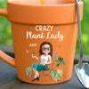 Custom Plant Pot Ceramic Mug - Personalized Garden Gifts For Gardeners - Digging Deep, Growing Joy - Flower Pot Mug