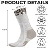 Custom Crew Socks - Personalized Bookish Gifts For Book Lovers, Bookworms, Readers - Living My Best Book Life