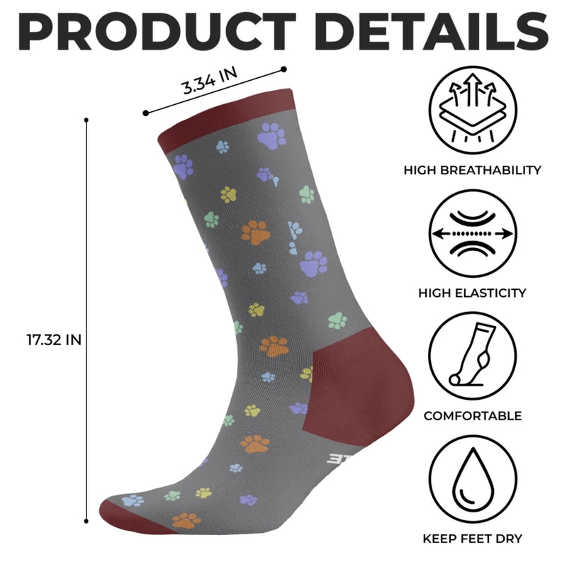 Custom Crew Socks - Personalized Birthday Gifts For Dog Lovers, Dog Dad And Mom - Every Day Is A Dog Day