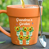 Custom Plant Pot Ceramic Mug - Personalized Garden Gifts For Gardeners, Mom, Grandma - Different Wings, Common Love -  Flower Pot Mug