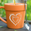 Custom Plant Pot Ceramic Mug - Personalized Garden Gifts For Gardeners, Mom, Grandma - Love Grows Through Every Generation -  Flower Pot Mug