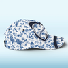 Custom Hat, All Over Print Classic Cap - Personalized Birthday Gifts For Mom, Grandma - Love Blooms With Grandkids