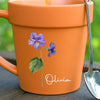 Custom Plant Pot Ceramic Mug - Personalized Garden Gifts For Gardeners, Best Friends, Family - Grow With Love - Flower Pot Mug