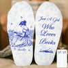 Custom Crew Socks - Personalized Bookish Gifts For Book Lovers, Bookworms, Readers - Book Lover’s Bliss