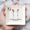 Custom Jewelry Dish - Personalized Best Friend Birthday Gifts For Women - Together We Grow, Together We Thrive