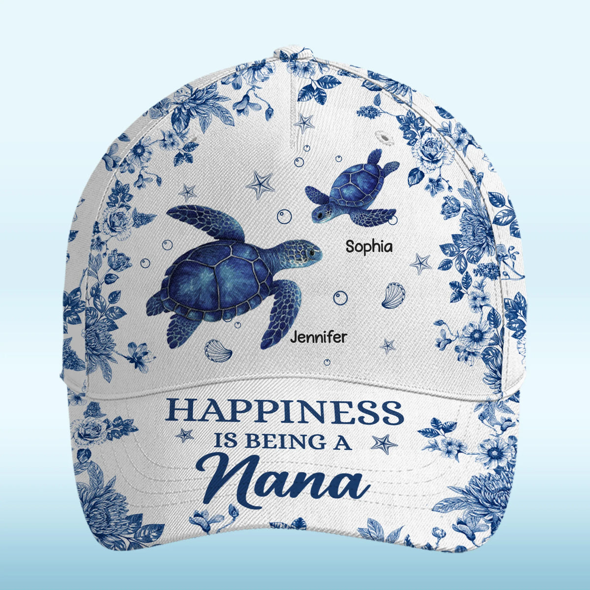 Custom Hat, All Over Print Classic Cap - Personalized Birthday Gifts For Mom, Grandma - Grandma Brings Joy To Every Day