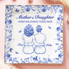 Custom Full-Print Jewelry Dish - Personalized Birthday Gifts For Mom, Grandma - Forever Linked Together
