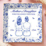 Custom Full-Print Jewelry Dish - Personalized Birthday Gifts For Mom, Grandma - Forever Linked Together