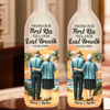 Custom Bottle Lamp - Personalized Anniversary Wedding Gifts For Husband And Wife, Him And Her - Together From First Kiss To Always