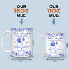 Custom Mug - Personalized Birthday Gifts For Mom, Grandma - Mother And Daughter Forever