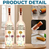 Custom Bottle Lamp - Personalized Best Friend Birthday Gifts For Women - One Garden, Many Colorful Blooms