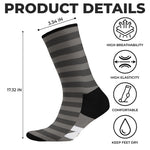 Custom Crew Socks - Personalized Anniversary Wedding Gifts For Husband And Wife, Him And Her - Snuggling Together Since