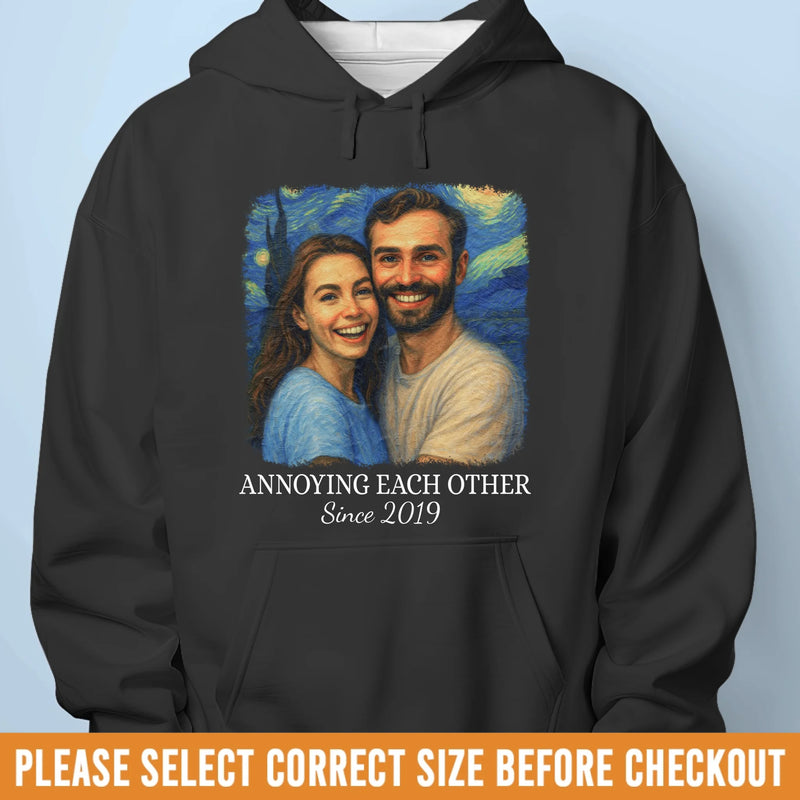 Custom Photo Unisex T-shirt, Premium T-shirt, Hoodie - Personalized Anniversary Wedding Gifts For Husband And Wife, Him And Her - Two Hearts Growing Better With Time