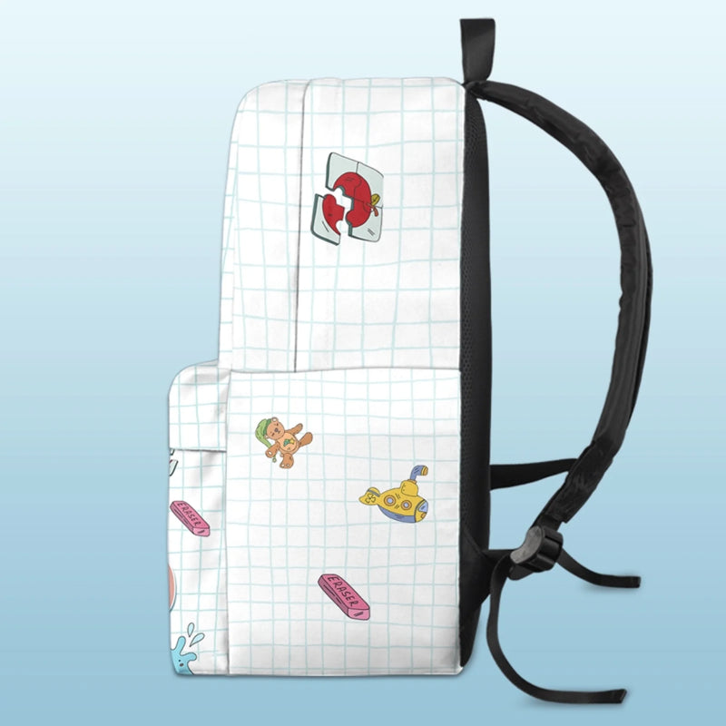 Custom Kids Backpack, Water Bottle, Lunch Bag - Personalized Back To School Gifts For Kids - I Am Kind, I Am Grateful