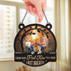 Custom Window Hanging Suncatcher Ornament - Personalized Anniversary Wedding Gifts For Husband And Wife, Him And Her - First Kiss Till Last Breath