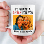 Custom Photo Funny Best Friend Gifts for Women - Personalized Mugs