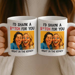Custom Photo Funny Best Friend Gifts for Women - Personalized Mugs