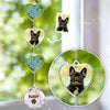 Custom Photo Memorial Crystal Suncatcher - Personalized Pet Memorial Sympathy Gifts For Dogs, Cats - Forever Shining In My Heart