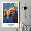 Custom Photo Vertical Poster - Personalized Anniversary Wedding Gifts For Husband And Wife, Him And Her - Vintage Love, Endless Joy