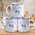 Custom Mug - Personalized Best Friend Birthday Gifts For BFF, Best Friends, Sisters - Besties For The Resties