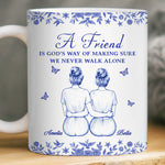 Custom Mug - Personalized Best Friend Birthday Gifts For BFF, Best Friends, Sisters - Besties For The Resties