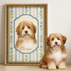 Affiche photo verticale personnalisée - Cadeaux de condoléances personnalisés pour animaux de compagnie pour chiens et chats - La joie à chaque mouvement