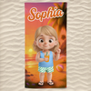Custom Beach Towel - Personalized Summer Vacation And Travel Gifts For Family, Kids - Pool Party Pro