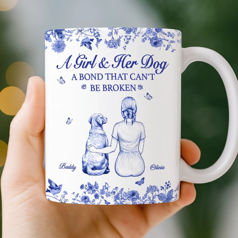 Custom Mug - Personalized Birthday Gifts For Dog Lovers, Dog Dad And Mom - Living The Pup Life