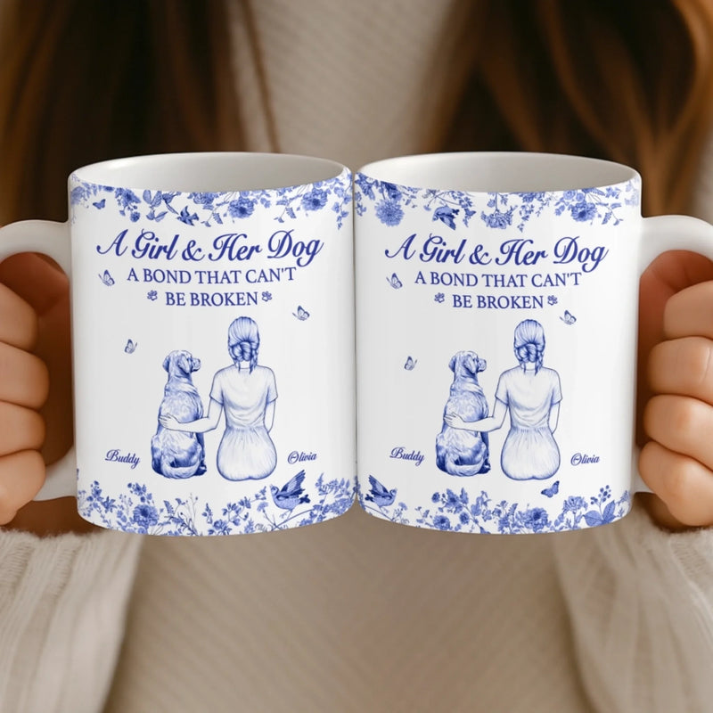 Custom Mug - Personalized Birthday Gifts For Dog Lovers, Dog Dad And Mom - Living The Pup Life
