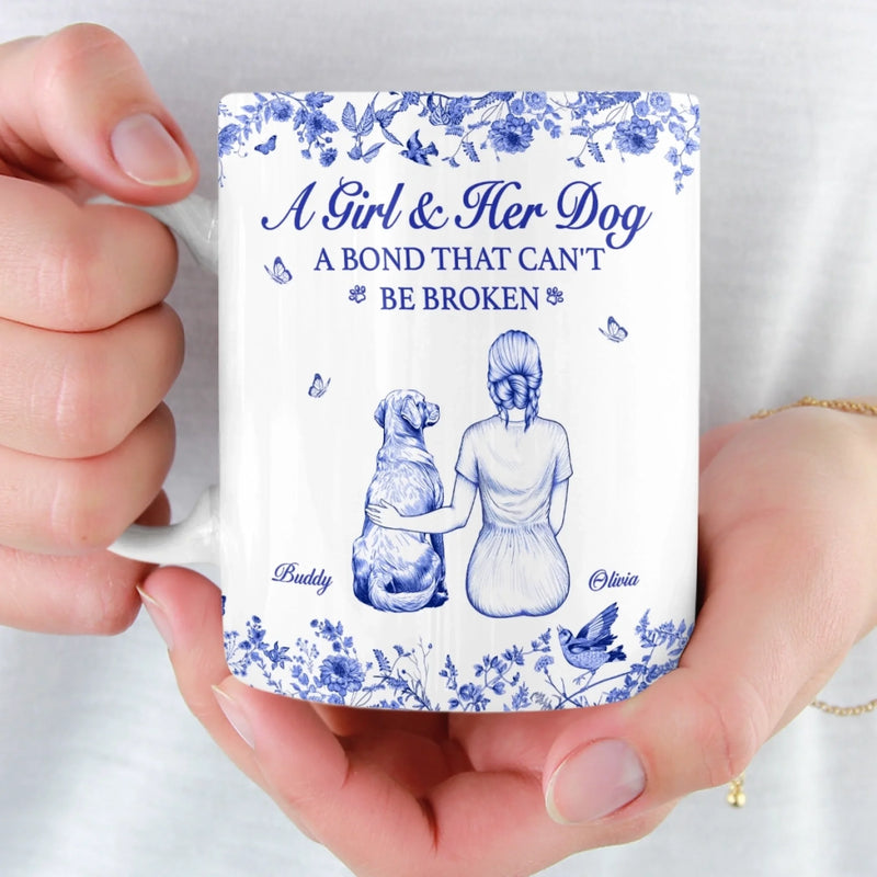 Custom Mug - Personalized Birthday Gifts For Dog Lovers, Dog Dad And Mom - Living The Pup Life