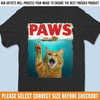 Custom Photo Unisex T-shirt, Premium T-shirt, Hoodie - Personalized Birthday Gifts For Dog Cat Lovers, Dog Dad And Mom, Cat Owners - Meowster Of The Deep