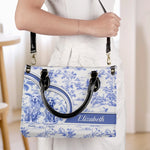 Custom Leather Handbag - Personalized Birthday  Gifts For Dog Lovers, Dog Dad And Mom - Chic Days, Pet Ways