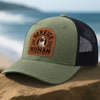 Custom Shaped Leather Patch Hat - Personalized Birthday Gifts For Dog Lovers, Dog Dad And Mom - Proud Dog Dad