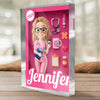 Custom Rectangle Shaped Acrylic Plaque - Personalized Birthday Gifts For Nurse - Best Nurse Ever