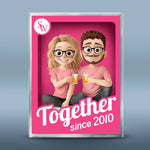 Custom Photo Rectangle Shaped Acrylic Plaque - Personalized Anniversary Wedding Gifts For Husband And Wife, Him And Her - My Heart Is Yours