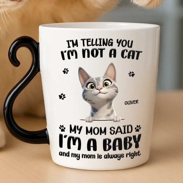 Personalized Cat Dad Mug - Best Cat Dad Ever Gift For Men & Cat Lovers