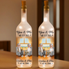 Custom Bottle Lamp - Personalized Anniversary Wedding Gifts For Husband And Wife, Him And Her - Cherished Moments From Start To End