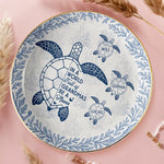 Custom Full-Print Round Jewelry Dish - Personalized Birthday Gifts For Grandma, Grandparent - In A World Full Of Grandmas Be A Nana